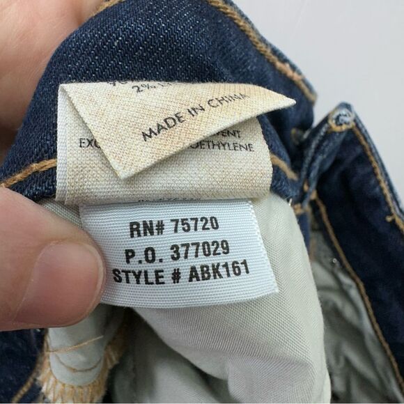 BKE raw hem high rise denim jean shorts women’s 27‎ style abk161 - Picture 5 of 5